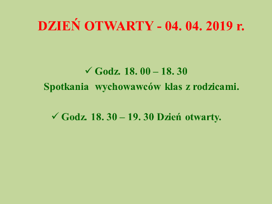 Dzień otwarty